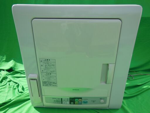 kh221027-004 W 日立 DE-N4S6 99製 4kg 通電確認済み 中古品 乾燥機