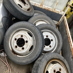 値下げ】ダイナ用 夏タイヤホイール付6本 - タイヤ、ホイール 