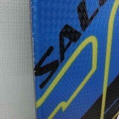 サロモン 125cm 大人用 2点セット SHORT KART スキー板 SALOMON 青系 札幌市 西区 西野店