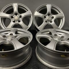 DUNLOP VIOLENTO ヴィオレント 社外ホイール 16インチ 4本 6.5J5HPCD114.3+40 アルファード ヴェルファイア等　(VHV577) クレジットカード QRコード決済可能 DUNLOP VIOLENTO ヴィオレント 社外ホイール 16インチ 4本 6.5