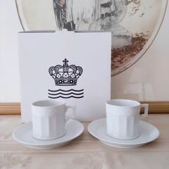 ROYAL COPENHAGEN カップ&ソーサー 2客