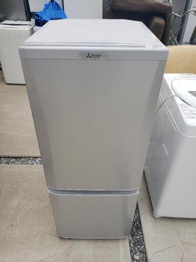 MITSUBISHI 三菱 冷凍冷蔵庫 MR-P15D-S 146L 2ドア 2019年製