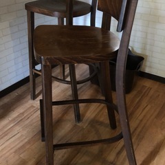 カウンターチェア７脚セット