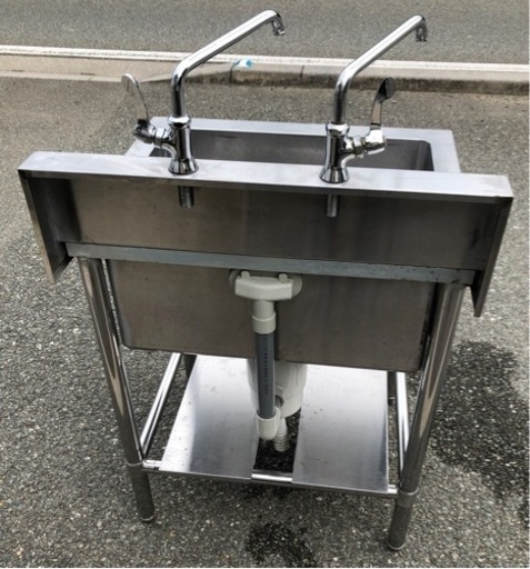 ⭐︎中古品　1槽シンク　650×600×780mm  厨房用品⭐︎ ⭐︎中古品 1槽シンク 650×600×780mm 厨房用品⭐︎