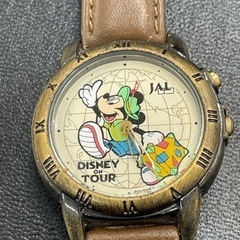 JAL ミッキーの時計