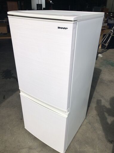 SHARPノンフロン冷凍冷蔵庫 SJ-D14F-W 137L 2020年製 D104G020