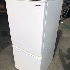 SHARPノンフロン冷凍冷蔵庫 SJ-D14F-W 137L 2...