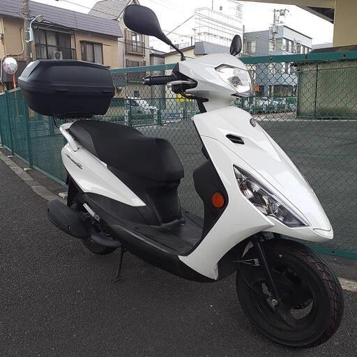 アクシスZ　125ピンクナンバー　自賠責R7/10まで付き！
