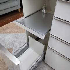 ★pamouna/パモウナ/2面レンジボード/ハイカウンター/収納力抜群/シンプルデザイン★