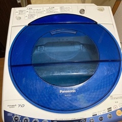 洗濯機　Panasonic NA-FS70H5-A　引き取りお願...