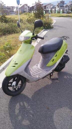【配送可能\u0026整備済み】　ホンダ　スーパーディオ　ライムグリーン　2st　原付　バイク