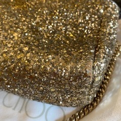 JIMMY CHOO グリッター2wayショルダーバッグ