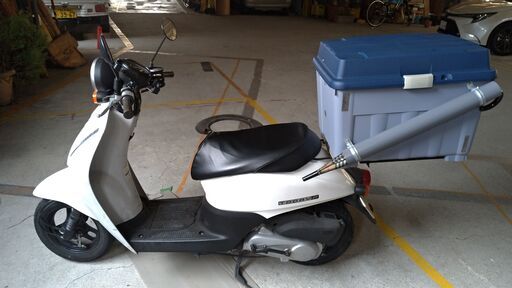 【値下げ】ホンダtoday AF67 原２登録 60キロOK 2段階不要 デリバリー特化車 ボックス・スマホホルダー付き