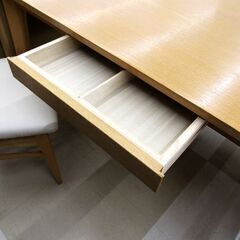 札幌市/清田区　ニトリ ダイニングセット ロレイン2 4人用 ベンチ チェア ダイニングテーブル ダイニングチェア