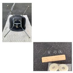 【カグマニア】【引き取り限定】【HermanMiller】ヴィンテージ　イームズアームシェルチェア(ブラック)