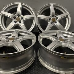 DUNLOP VIOLENTO ヴィオレント 社外ホイール 17インチ 4本 7J5HPCD100+ 