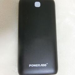 0円：モバイルバッテリー パワーアド 20000mAh 中古 P...