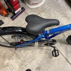 Jeep ジープ 2020年 子供自転車 18インチ ブルー カゴ付 男の子