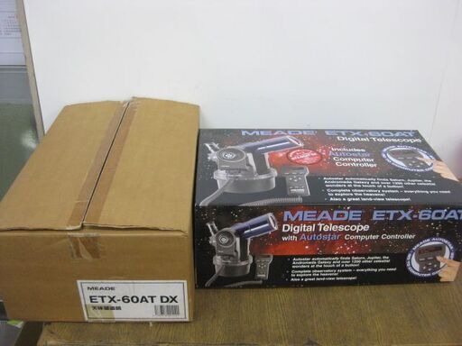 未使用品 MEADE ミード Autostar オートスター コンピュータ天体望遠鏡 ETX-60AT DX