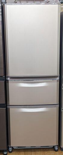 三菱 3ドア冷蔵庫 MR-C34E-P 2019年　ag-ad002