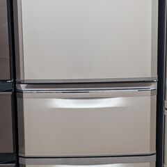 三菱 3ドア冷蔵庫 MR-C34E-P 2019年　ag-ad002