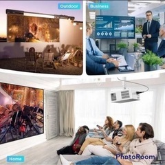 限定1台！　新品　プロジェクター Wi-Fi 小型 1080P フルHD 4K