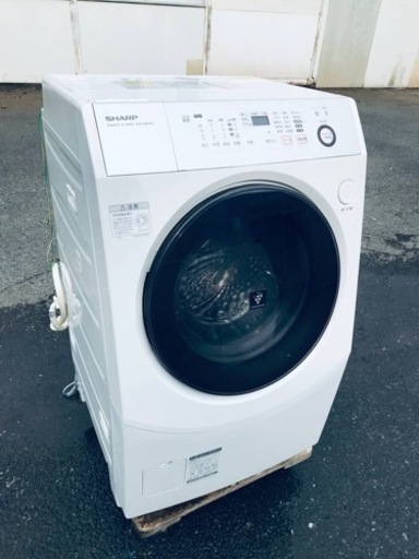 ET697番⭐️9.0kg⭐️ SHARPドラム式電気洗濯乾燥機⭐️
