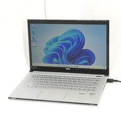 保証付 高速SSD 13.3型 軽量 薄型 ノートPC NEC PC-VJ20SGZDG 中古良品 第