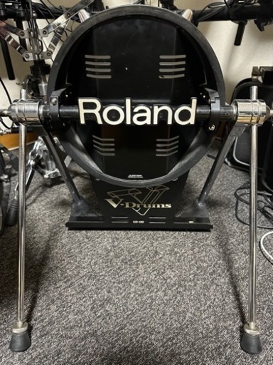 期間限定値下げ Roland KD-120 MB V-Drums バスドラム パッド 希少 ブルーグラデーション