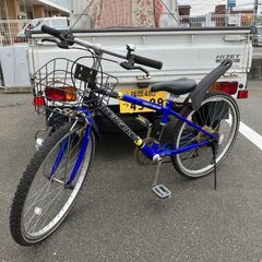 24インチ キッズ自転車 子供用自転車 ブルー 青色 No.28...