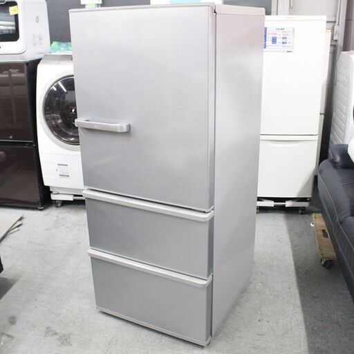 T461) AQUA 3ドア 272L 2020年製 幅60 AQR-27J 耐熱テーブル アクア ノンフロン冷凍冷蔵庫 冷蔵庫 家電 キッチン