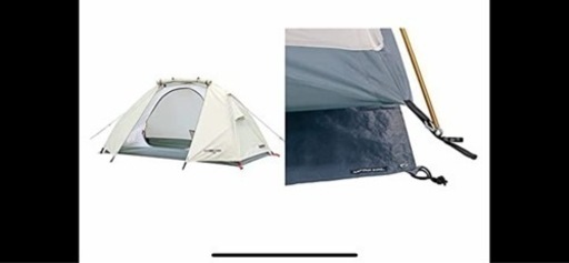 新品テント　キャプテンスタッグ トレッカーUVテント、専用グランドシートセット