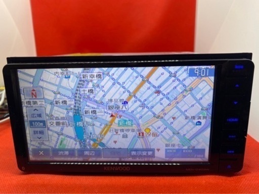 KENWOOD 彩速 MDV-D403W 最新地図 新品パーツ多数のフルセット