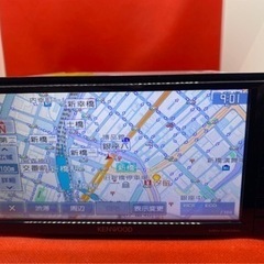 KENWOOD 彩速　MDV-D403W 最新地図　新品パーツ多数のフルセット
