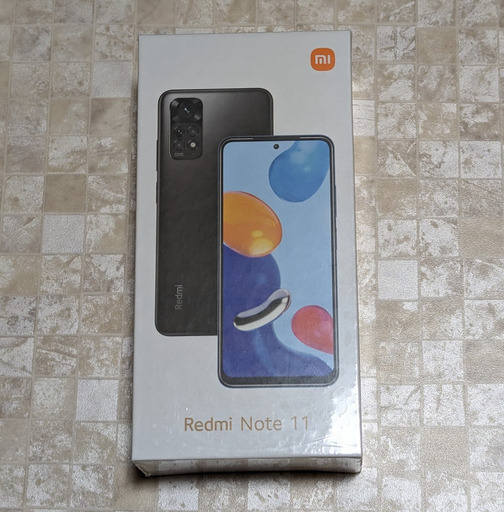 新品未開封】Xiaomi Redmi Note 11 SIMフリー グラファイトグレー