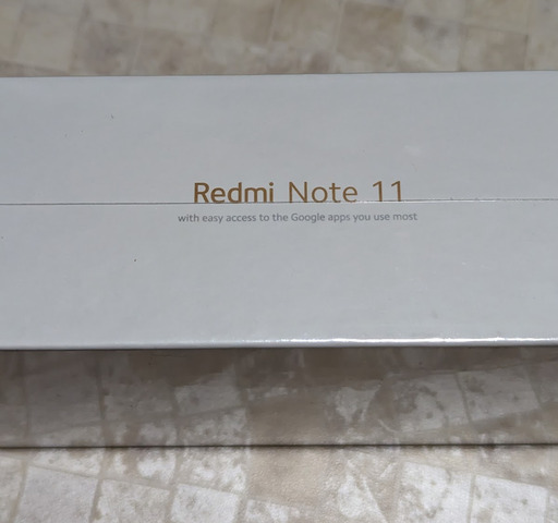 新品未開封】Xiaomi Redmi Note 11 SIMフリー グラファイトグレー