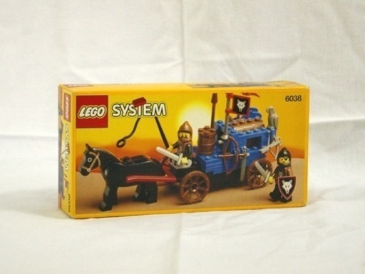 レゴ　ウルフ盗賊団の荷馬車　レア廃盤
