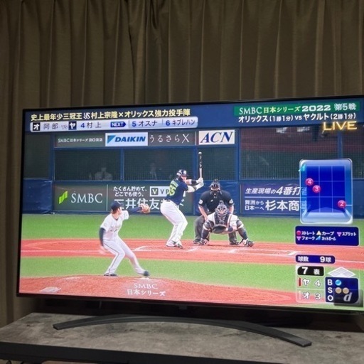 LG4K液晶テレビ　55インチ　美品