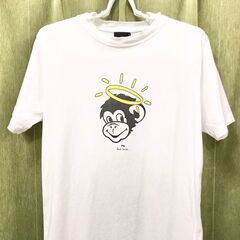 PS ポールスミス モンキー Tシャツ 半袖 カットソー 白 S