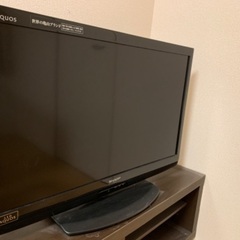 SHARP AQUOS32型液晶テレビ　Blu-rayレコーダー...