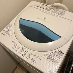 【ネット決済】東芝 電気洗濯機（家庭用） AW-5G5