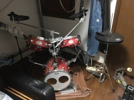 ドラムセット　メッシュパッド