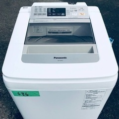 686番 パナソニック✨電気洗濯機✨NA-FA90H1‼️
