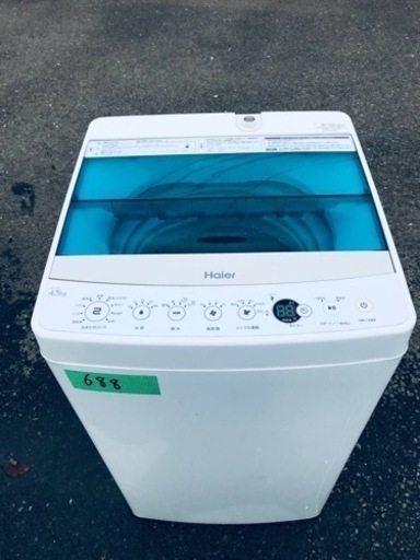 ✨2016年製✨688番 ハイアール✨電気洗濯機✨JW-C45A‼️