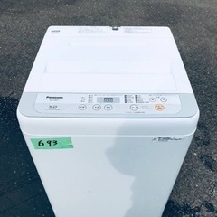 ✨2018年製✨693番 パナソニック✨全自動電気洗濯機✨NA-...