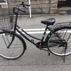 【 2020年購入  軽く乗りやすい自転車 シティサイクル  黒...