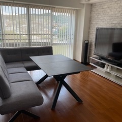 美品　ダイニングソファ　テーブル