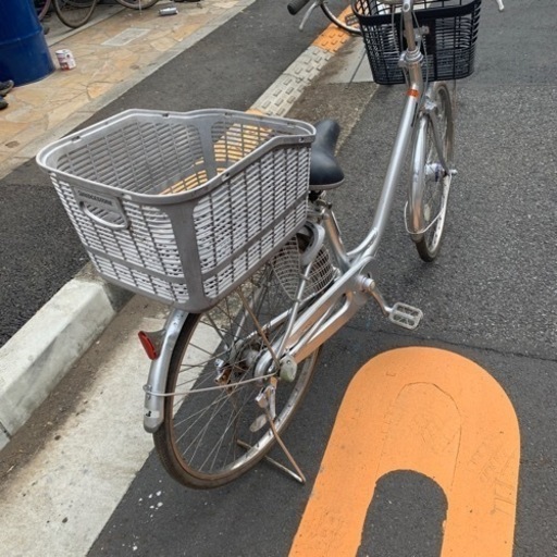 前後カゴ付き自転車、値下げました