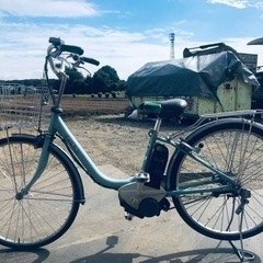 641番 電動自転車✨ Panasonic ビビ ‼️