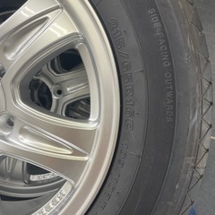 ハイエース200系用タイヤホイール４本セット新古品